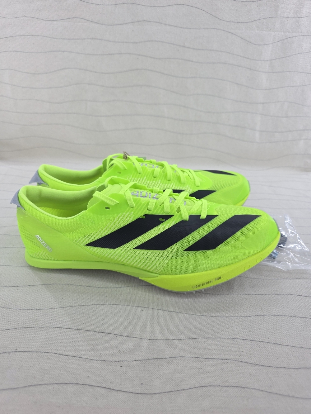 Adidas Mens Adizero Finesse Lucid Lemon Track & Field Cleats IG2018 Sz 8.5 NEW